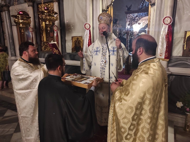 Προεόρτια Ιερά Αγρυπνία για τον Άγιο Ιωάννη τον Ρώσο στη Χαλκίδα
