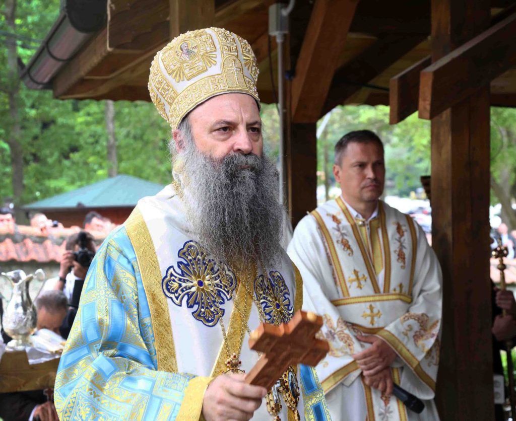 Patriarch Porfirije served in Tuman Monastery