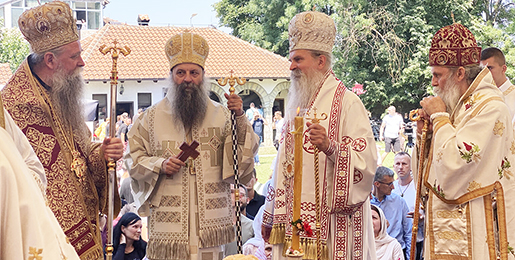 The Patriarch visited Kosovo and Metohija on Saint Vitus Day