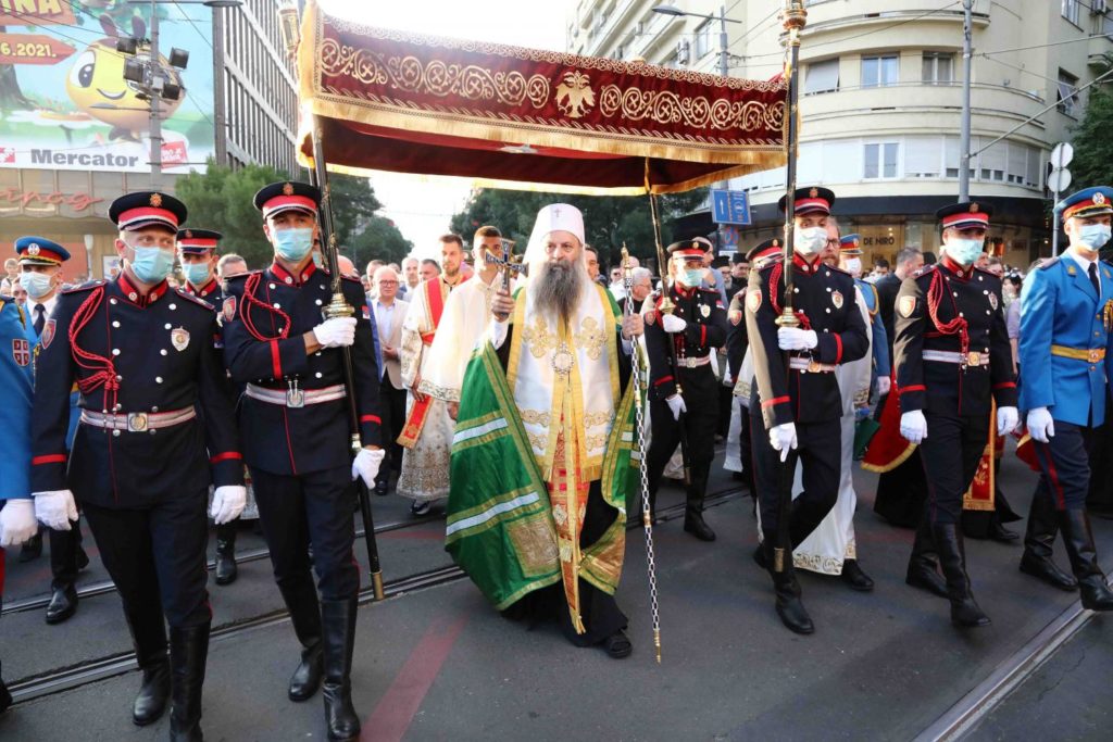 Βελιγράδι: Υποδέχτηκαν τα Λείψανα της Αγίας Πέτκας