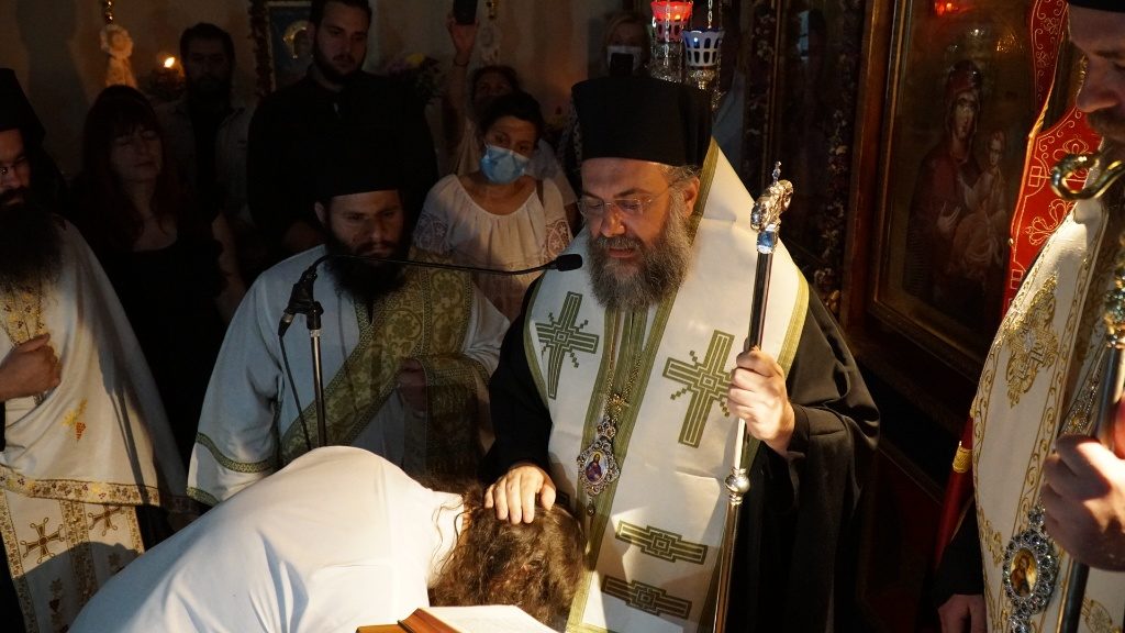 Κουρά Μοναχού στην Πανηγυρίζουσα Ιερά Μονή Αγίου Προκοπίου