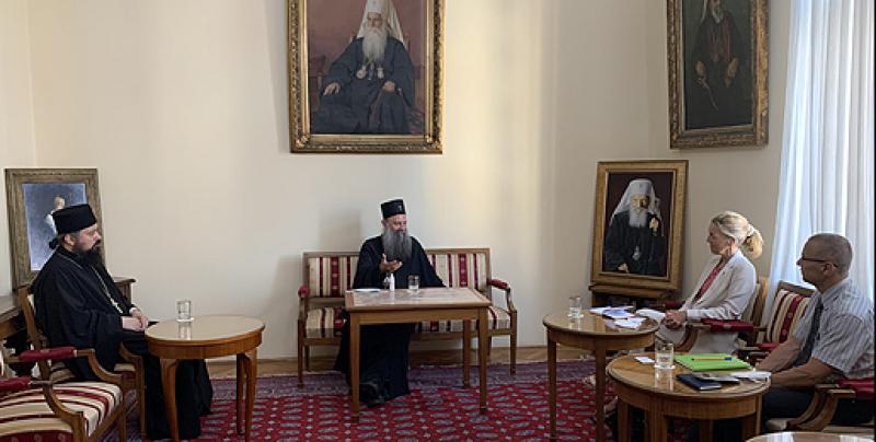 Συνάντηση Πατριάρχη Σερβίας με εκπροσώπους του ΟΗΕ και ΠΟΥ