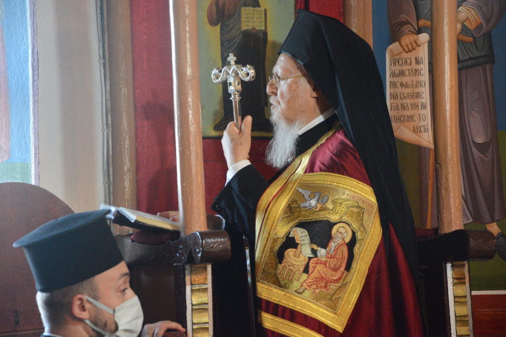 Οικουμενικός Πατριάρχης: «Την ελπίδα μας στην Παναγία»