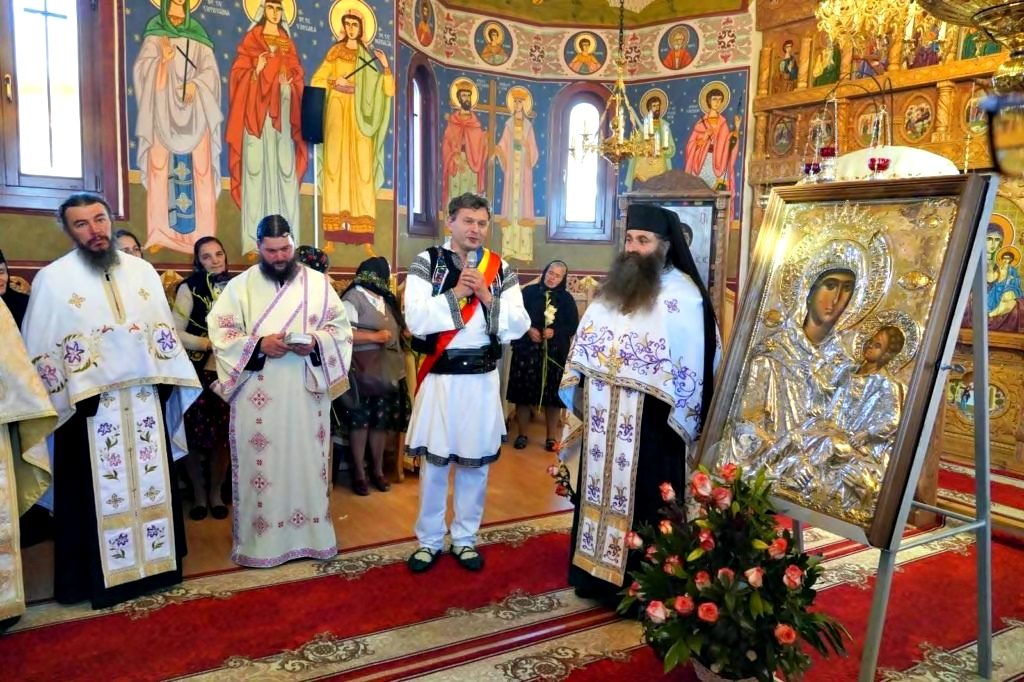 Στη Ρουμανία η Παναγία η Εσφαγμένη της Μονής Βατοπαιδίου