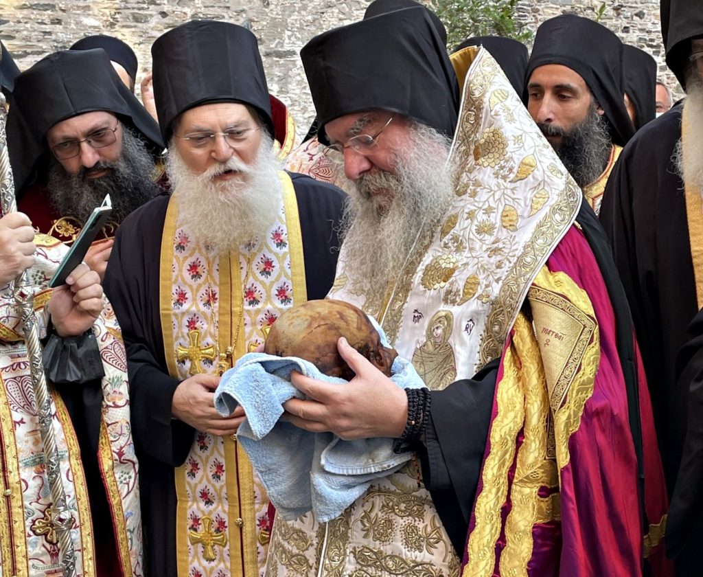 Translation of the Relics of Elder Joseph of Vatopedi