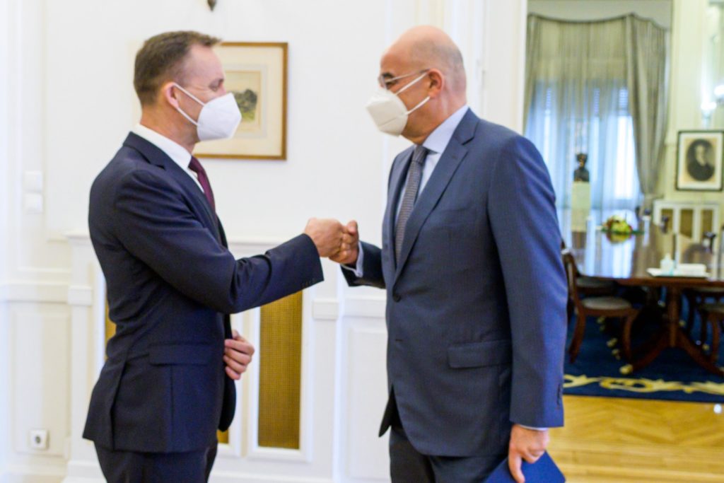 Λιθουανός Πρέσβης στον Δένδια: «Οι διμερείς σχέσεις είναι ισχυρές και αλληλέγγυες»