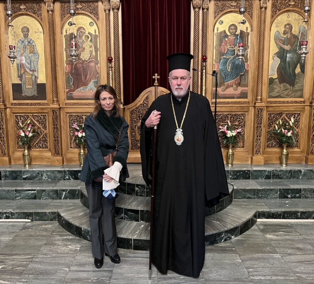 The new Greek Ambassador to the Netherlands at the Rotterdam Cathedral