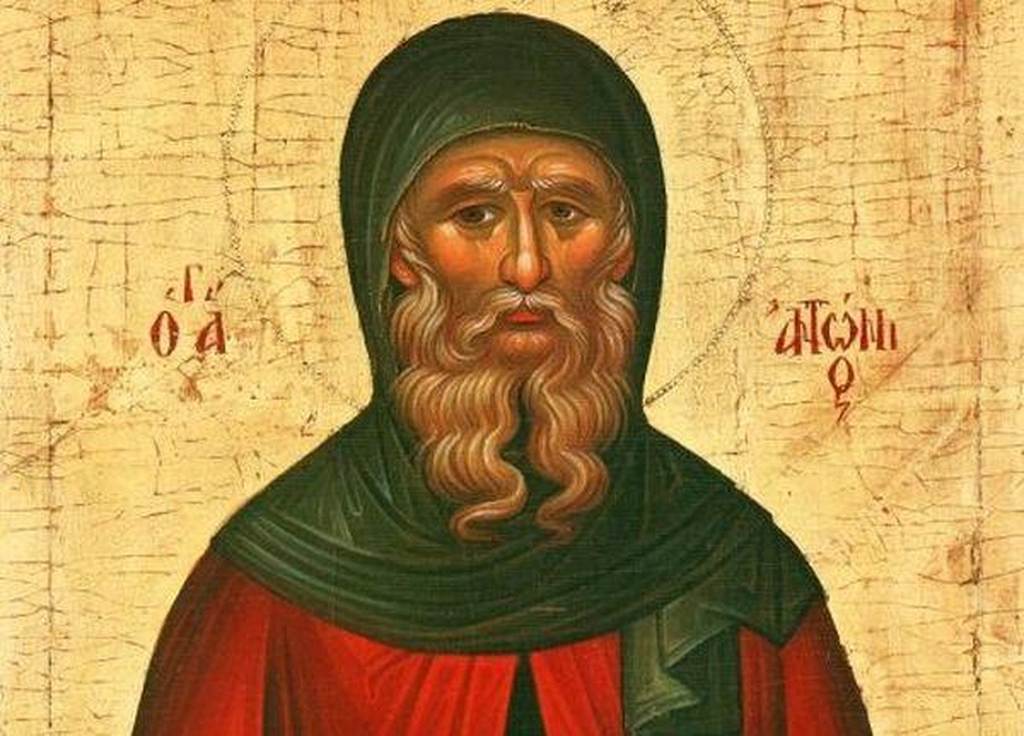 Feast day of St. Anthony the Great