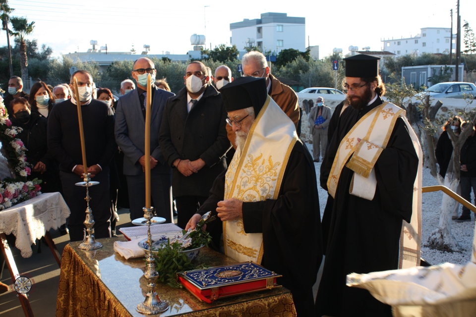 Re-dedication of renovated chapel on Cyprus