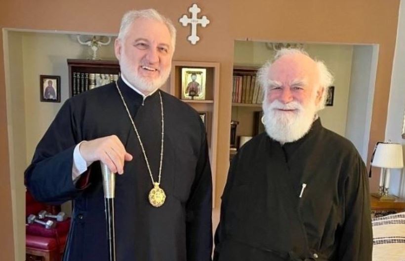 His Eminence Archbishop Elpidophoros Visits His Eminence Metropolitan ...