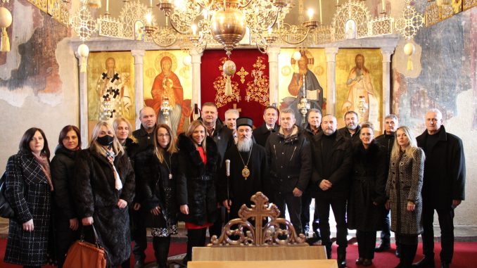 Bishop of Mileševa Atanasije meets with educators