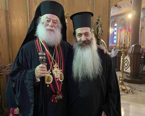 Ο Πατριάρχης Αλεξανδρείας ευχαρίστησε για τη στήριξη τον Μητροπολίτη Φθιώτιδος
