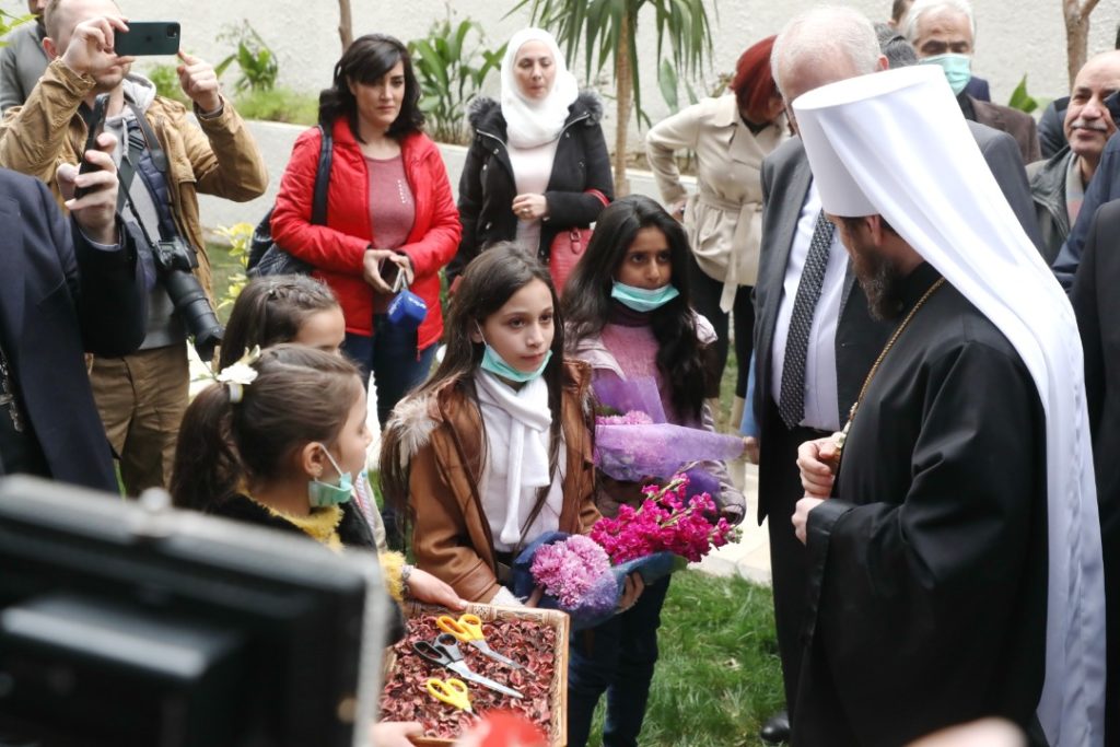 Τριάντα παιδιά-θύματα πολέμου στα εγκαίνια του Κέντρου Αποκατάστασης στη Δαμασκό