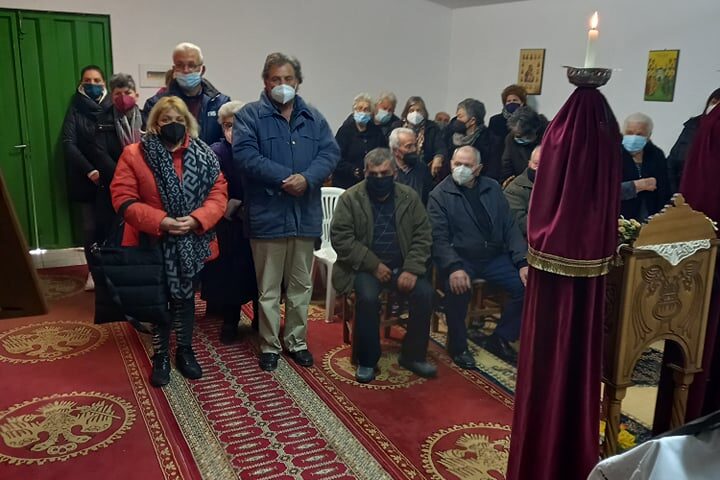 Στον Μπαδιά Αρκαλοχωρίου ο Μητροπολίτης μαζί με τους σεισμόπληκτους