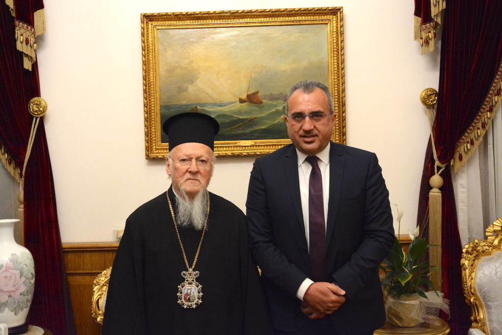 Επίσκεψη υπουργού Υγείας της Κύπρου στο Οικουμενικό Πατριαρχείο