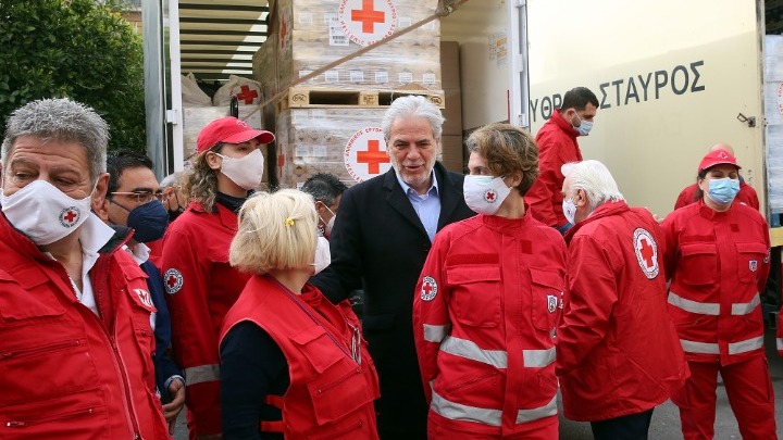 Τρίτη ανθρωπιστική βοήθεια στην Ουκρανία έστειλε ο Ελληνικός Ερυθρός Σταυρός