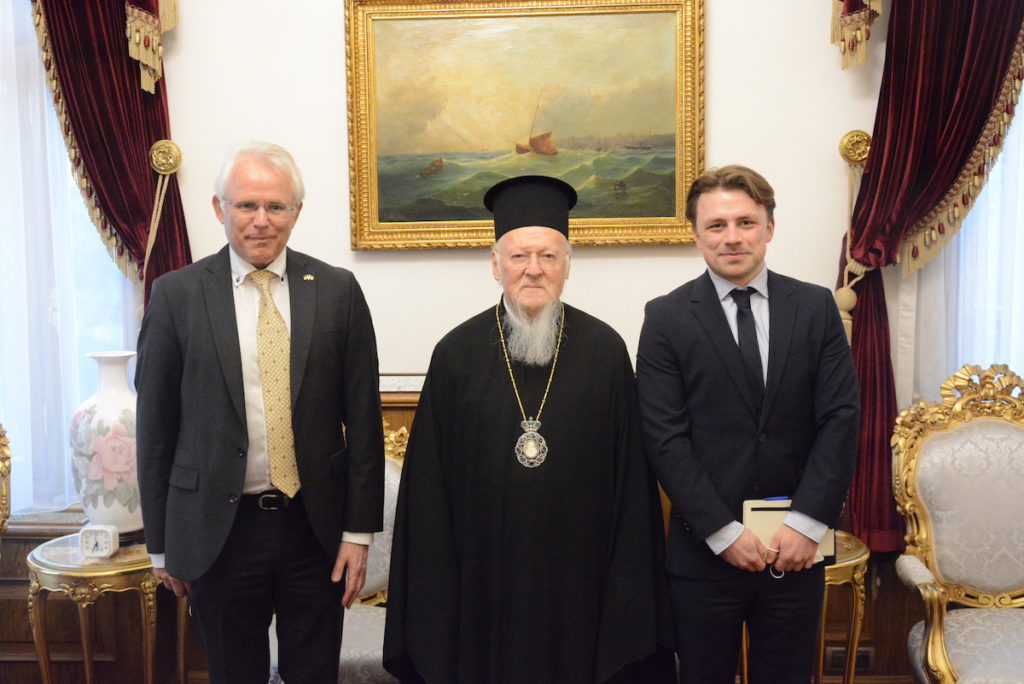 Τον Οικουμενικό Πατριάρχη επισκέφθηκαν διπλωμάτες