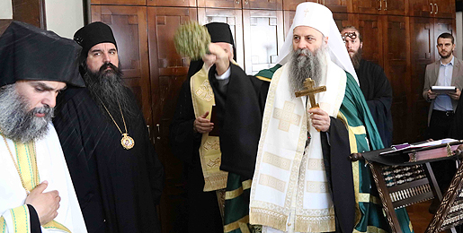 A Holy rite of myrrh cooking began in the Serbian Patriarchate