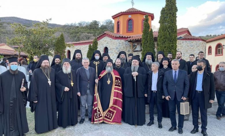 Enthronement of the New Abbot of the Holy Monastery of Saints Rafael, Nicholas and Irene in Pyrgetos