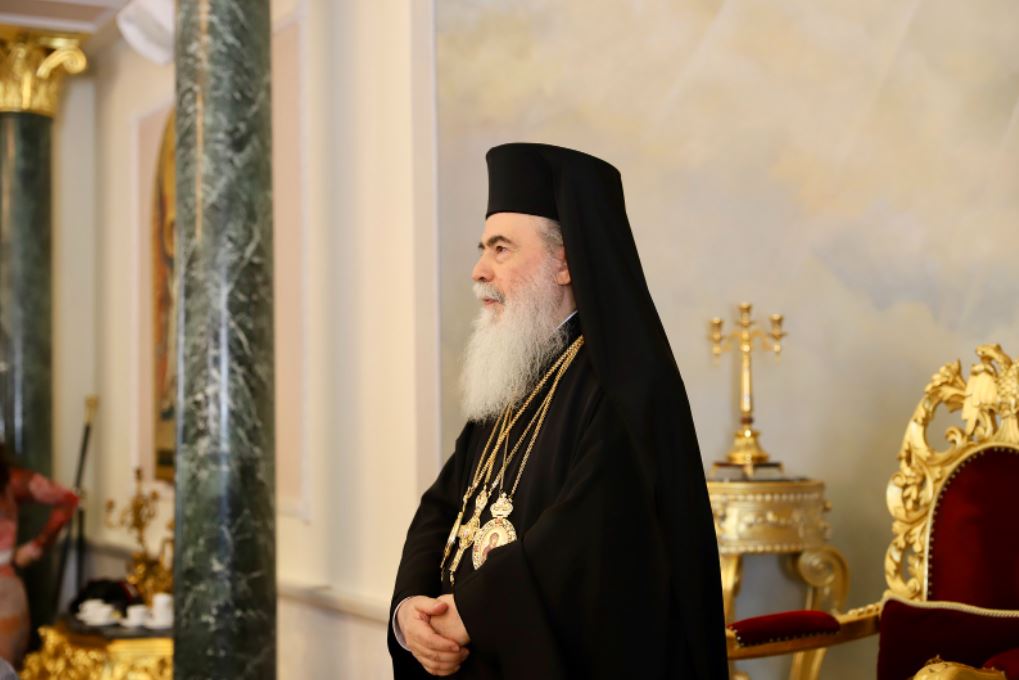 Αναστάσιμες ευχές από τη Μόσχα δέχθηκε ο Πατριάρχης Ιεροσολύμων