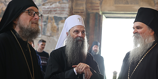 Στο Κοσσυφοπέδιο για 3η ημέρα ο Πατριάρχης Σερβίας
