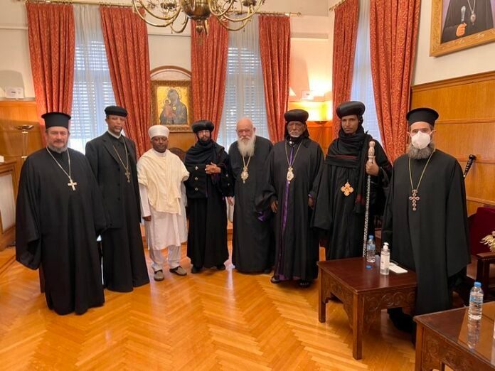 Συνάντηση αντιπροσωπείας της Αιθιοπικής Tewahedo Εκκλησίας της Ερυθραίας με τον Αρχιεπίσκοπο Αθηνών 