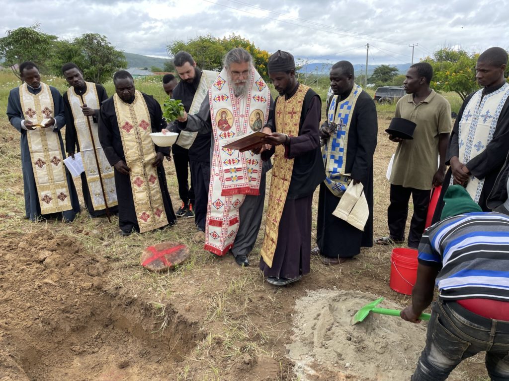 Θεμελίωση ναού στη Κεντρική Τανζανία