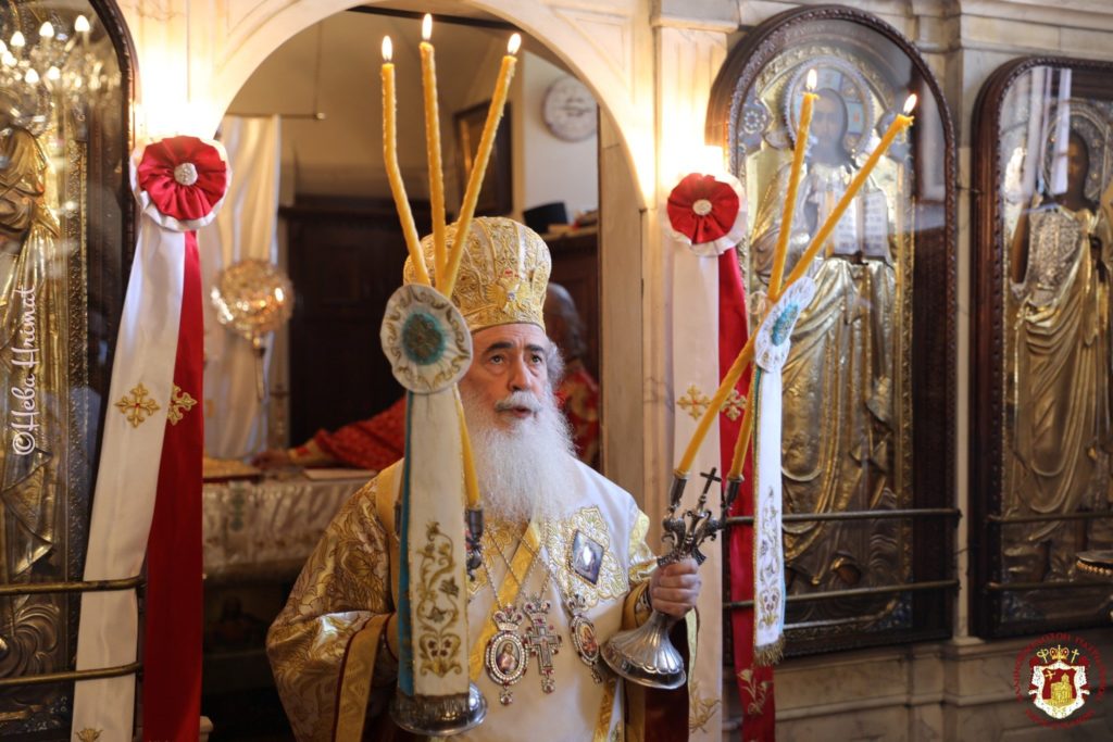 Η εορτή των Αγίων Κωνσταντίνου και Ελένης στα Ιεροσόλυμα