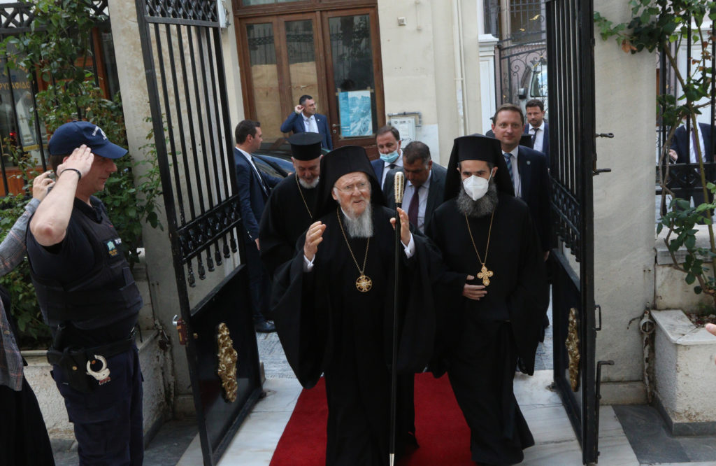 Ολοκληρώθηκε η επίσκεψη του Οικουμενικού Πατριάρχη στην Αθήνα