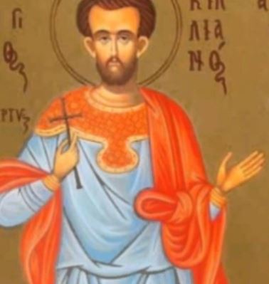 3 Ιουνίου: Εορτάζει ο Άγιος μάρτυρας Λουκιλλιανός