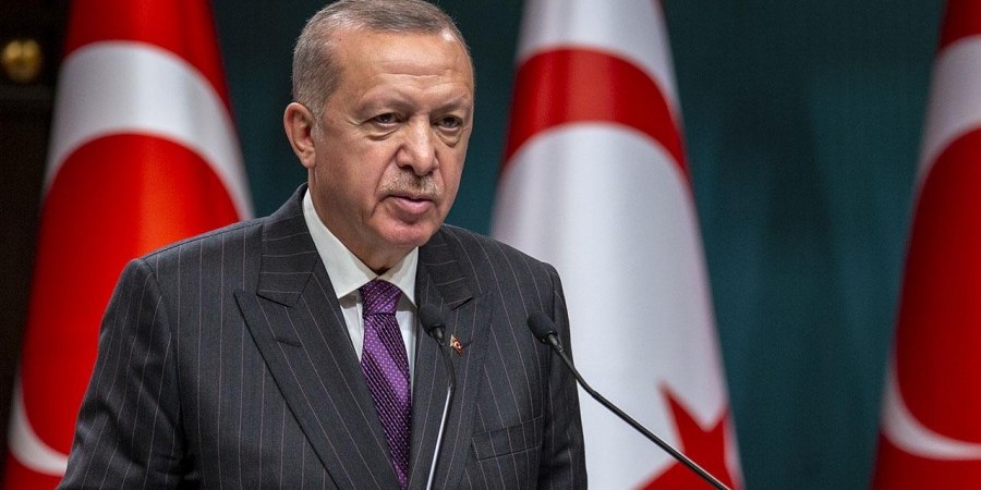 «Ευλογημένο αγώνα» χαρακτήρισε τον Αττίλα ο Ερντογάν – Ζητά λύση δυο κρατών