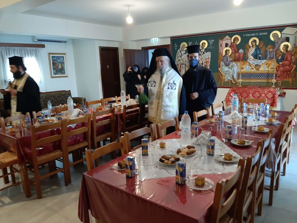 Εγκαίνια νέας πτέρυγας στην Ιερά Μονή Αγίου Αντωνίου Κορασίδος-Αχλαδερής