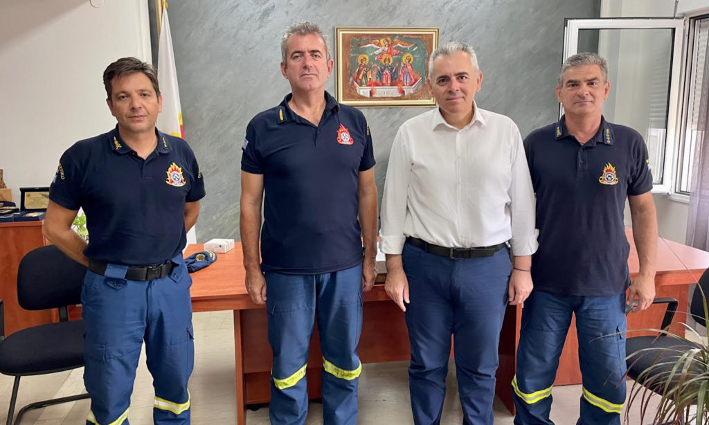 Μάξιμος Χαρακόπουλος στην Πυροσβεστική: Κομβικός ο ρόλος της Πυροσβεστικής εν μέσω κλιματικής κρίσης