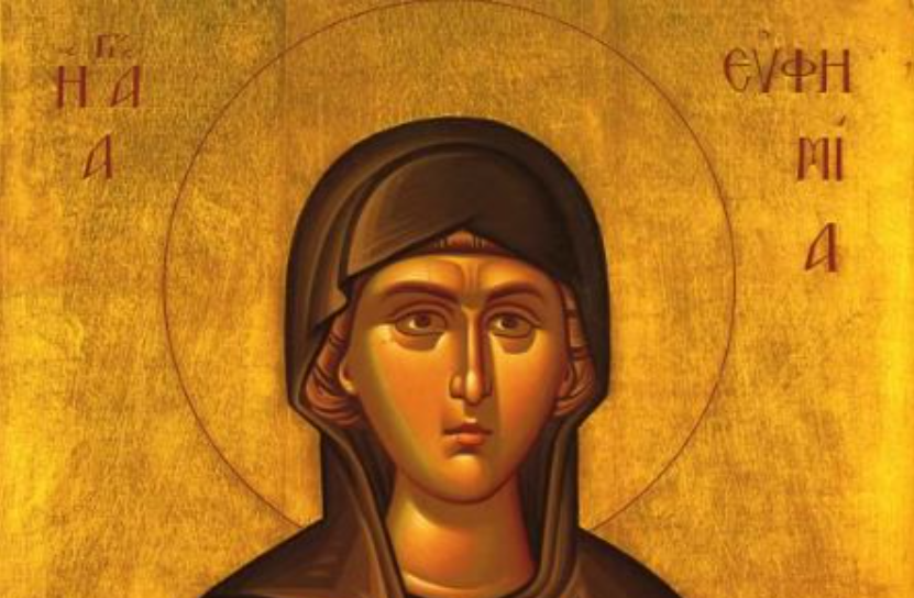 Feast day of Euphemia the Great Martyr