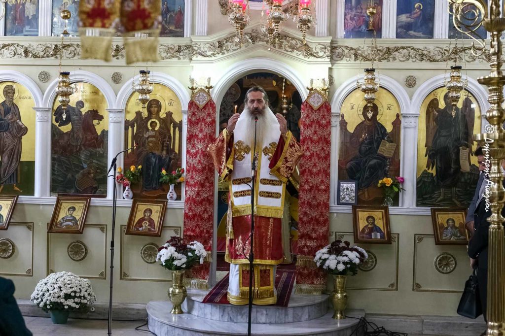 Ο Μητροπολίτης Φθιώτιδος ιερούργησε και κήρυξε στον Ι.Ν. Αγίου Δημητρίου Ελάτειας