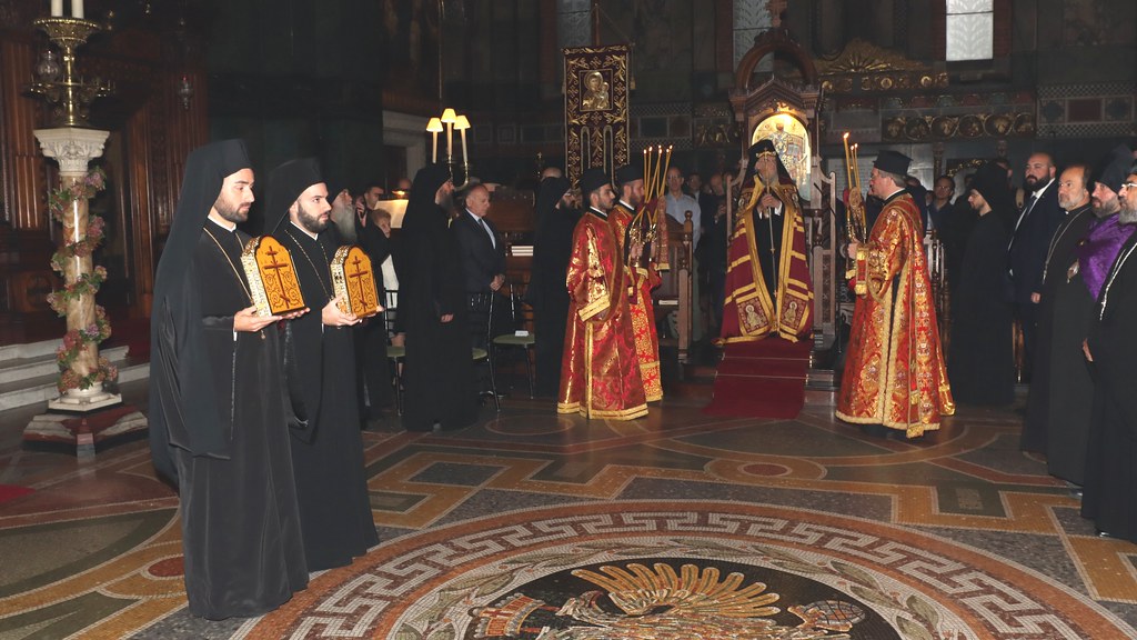 Patriarchal and Hierarchical Concelebration of the Divine Liturgy in Bayswater (phtotos)