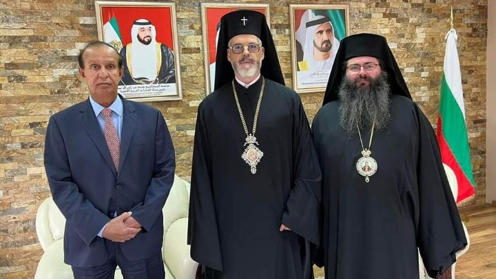 Ο Μητροπολίτης Κεντρικής και Δυτικής Ευρώπης Αντώνιος και ο πρεσβευτής των ΗΑΕ συζητούν την ανέγερση βουλγαρικής εκκλησίας στο Ντουμπάι
