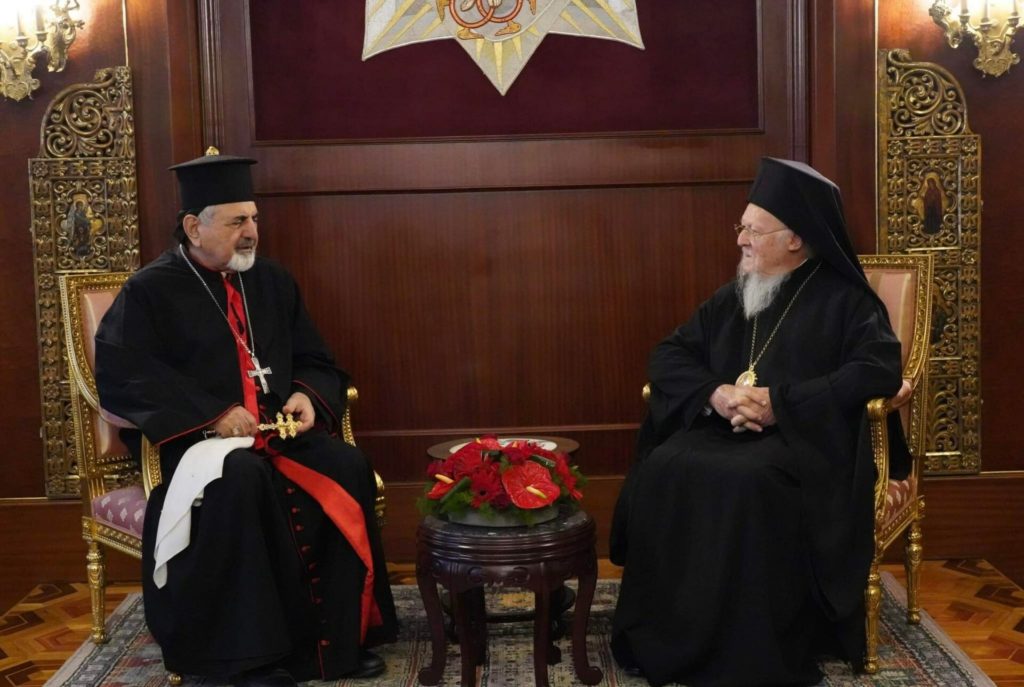 Ο Πατριάρχης των Συροκαθολικών στο Οικουμενικό Πατριαρχείο