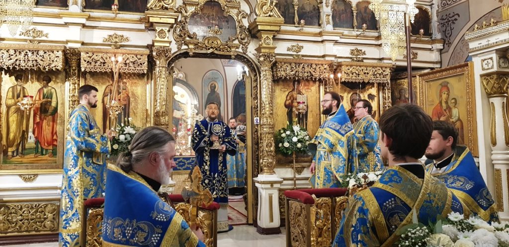 Празник иконе Пресвете Богородице Казанске у Подворју Српске Цркве у Москви