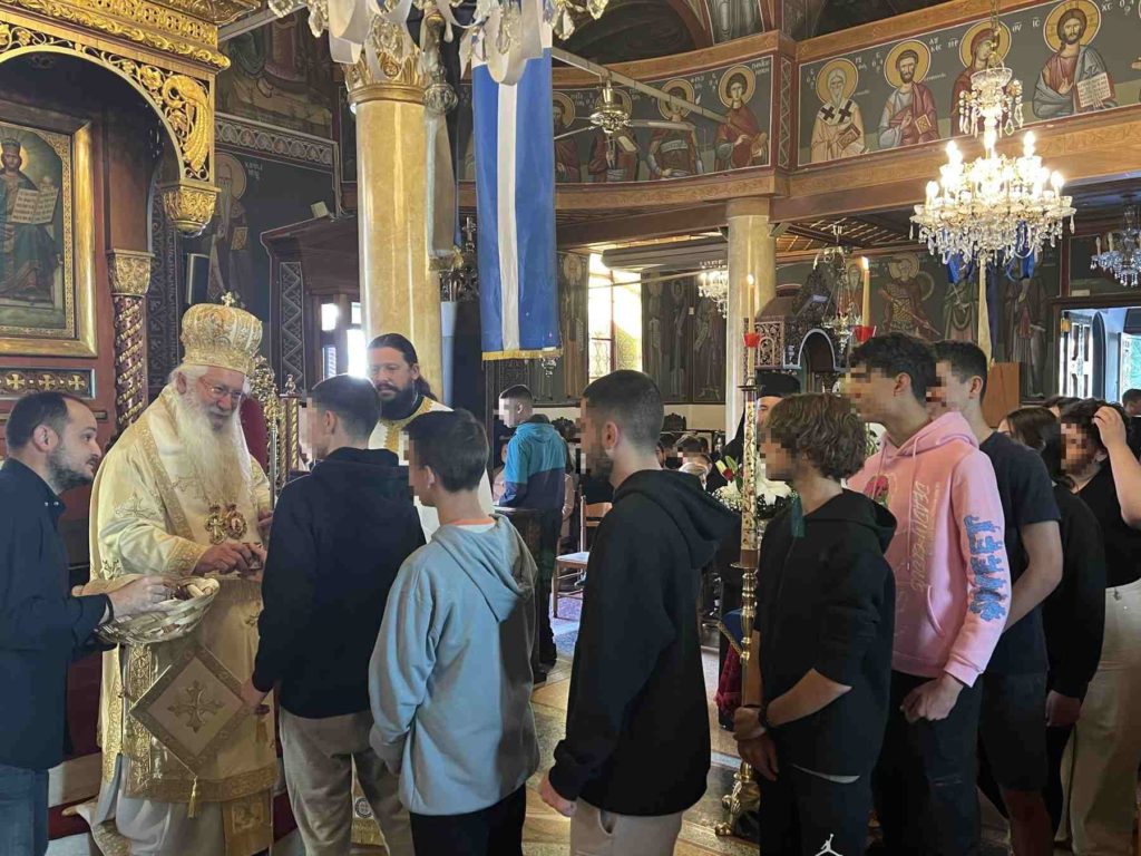 Μητρόπολη Θηβών: Παρουσία μαθητών η εορτή της ανακομιδής των ιερών λειψάνων του Αγίου Γεωργίου