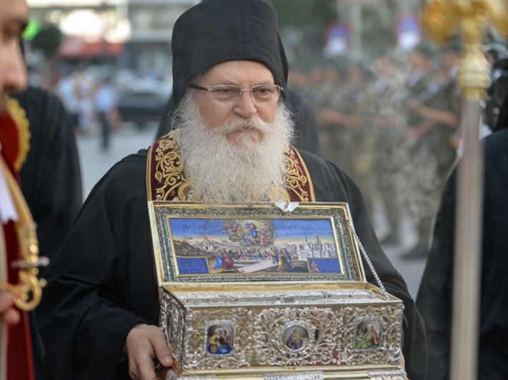 Holy Cincture of the Theotokos to be conveyed on Sat. to St. Nicholas Cathedral of Piraeus