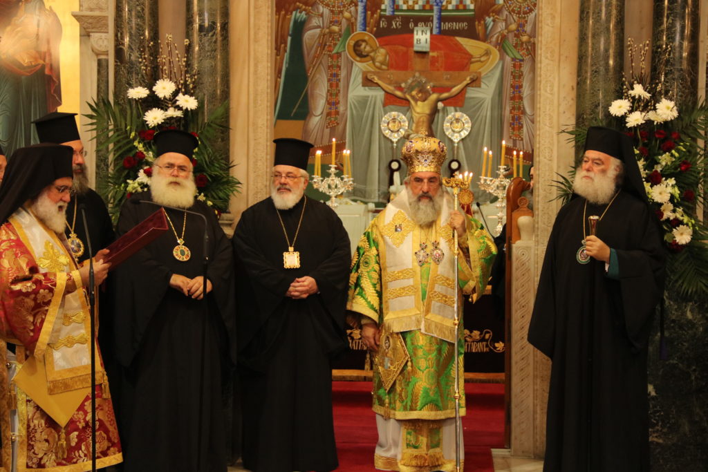 Παρουσία του Πατριάρχη Αλεξανδρείας ο Αρχιεπίσκοπος Κρήτης γιόρτασε τα ονομαστήριά του (ΦΩΤΟ)
