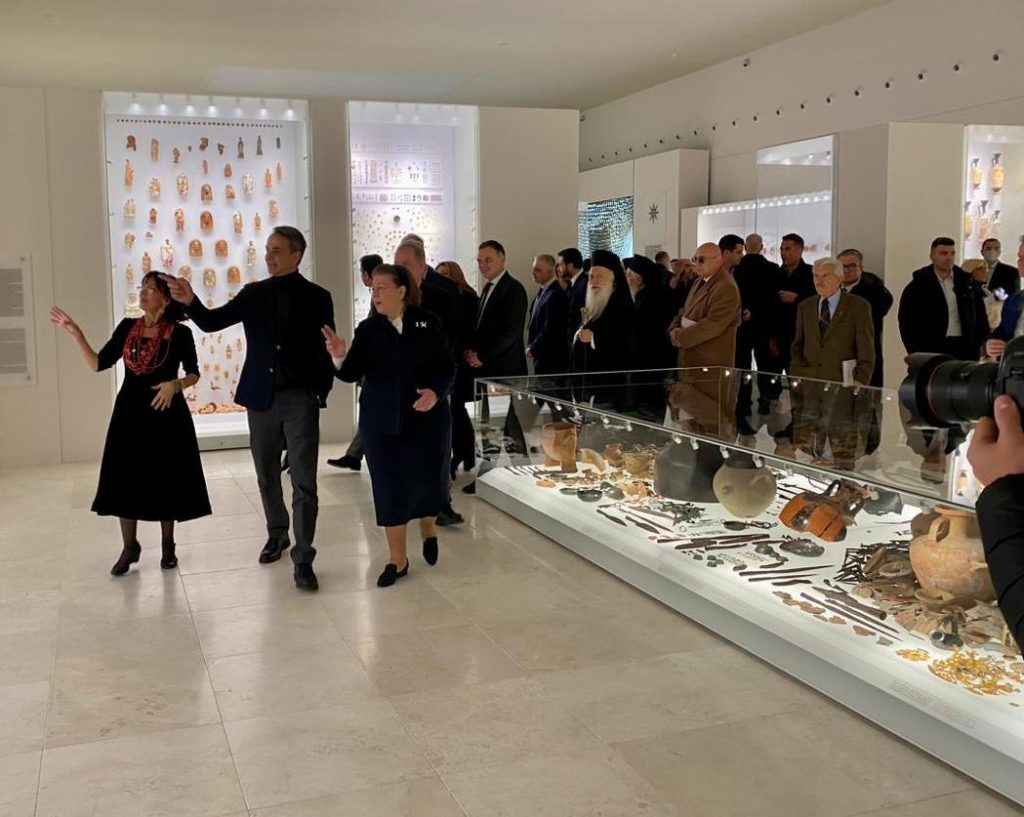 Παρουσία του Πρωθυπουργού τα εγκαίνια του νέου Μουσείο των Αιγών στη Βεργίνα