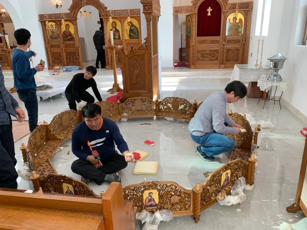 The Equipment of the Church of Dormition of the Theotokos in Jeonju has been Completed