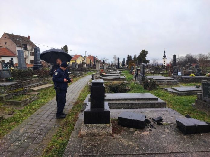 Pronađen osumnjičeni za uništavanje groblja u Vukovaru