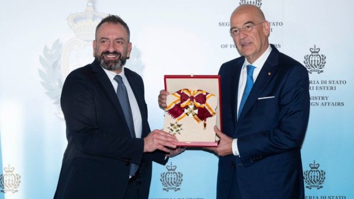 Πρώτη φορά Έλληνας Υπουργός Εξωτερικών στον Άγιο Μαρίνο