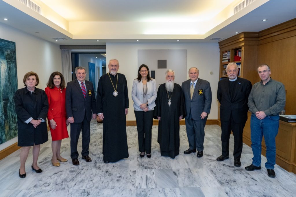 Archons of Ecumenical Patriarchate continue official contacts in Athens