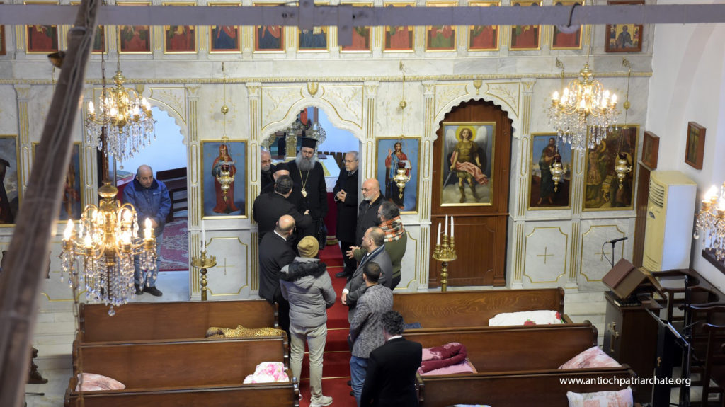 Προσευχή στον Ελληνορθόδοξο ναό στη Μερσίνα για τα θύματα του σεισμού