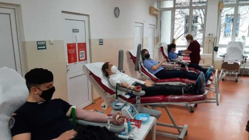 120 άτομα δώρισαν αίμα στο πλαίσιο εκστρατείας του Πατριαρχείου Ρουμανίας