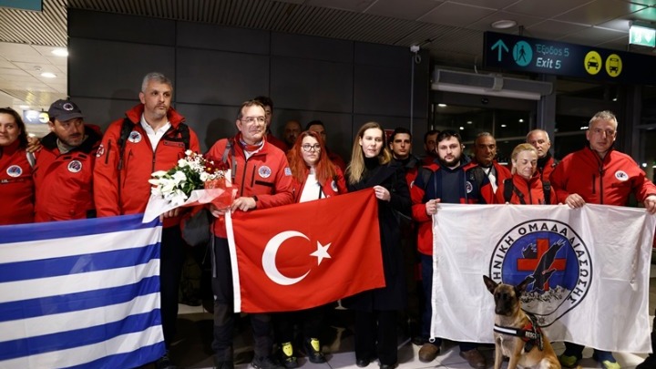 Επέστρεψε στη Θεσσαλονίκη από την Τουρκία η Ελληνική Ομάδα Διάσωσης